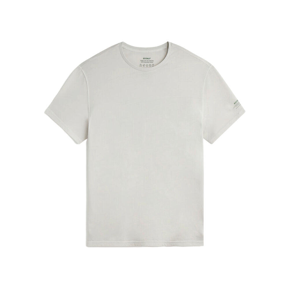 Camiseta Gris Claro Ecoalf Now Light Grey de Corte Regular 2/5