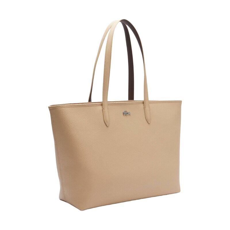 Bolso Beige Lacoste Tote Viennois Puce con Cremallera Anna Abimes Petunia 3/5