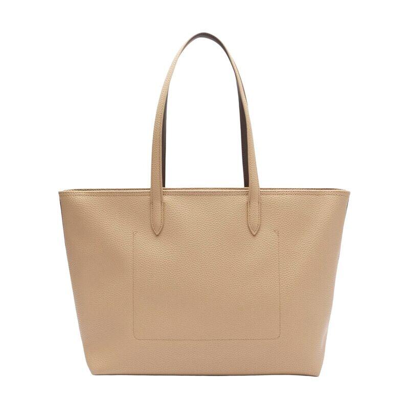 Bolso Beige Lacoste Tote Viennois Puce con Cremallera Anna Abimes Petunia 2/5