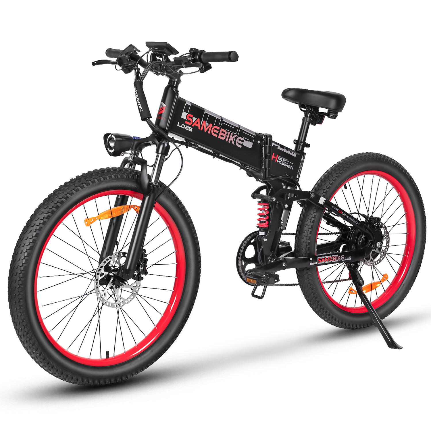 Rower elektryczny SAMEBIKE LO26-Plus z akumulatorem 48 V 15 Ah 2/7