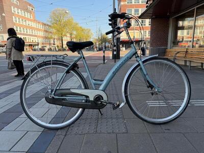 Batavus padova, blauw, dames 53 cm, 7 versnellingen