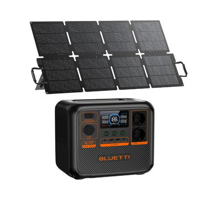Kit Powerstation BLUETTI AC70P mit Solarpanel 130 W (0% MwSt)