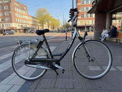 Giant metro cs2 stadsfiets 56 cm, zwart