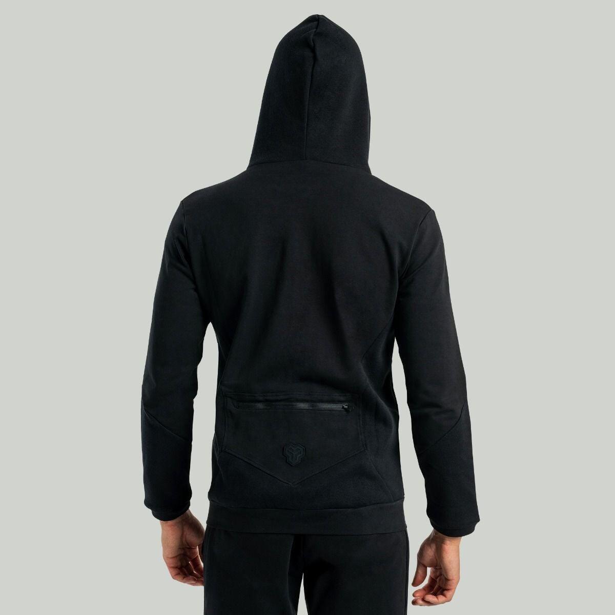 Uomo felpa nera ALPHA 4/6