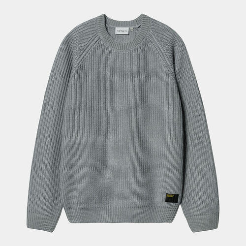 Jersey Gris Carhartt Forth Sweater Dove Grey 5/5