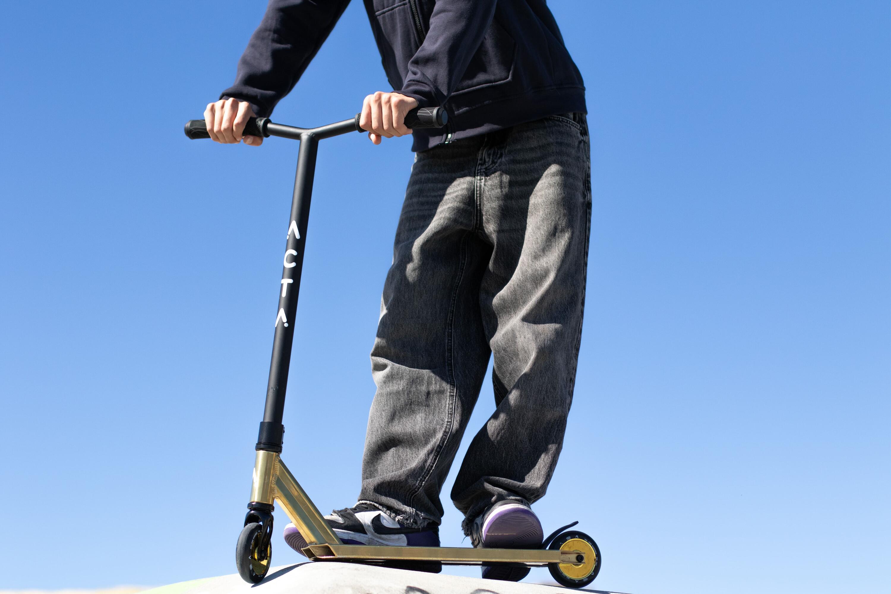 Patinete ACTA Freestyle - Modelo KSP - Dourado 2/6