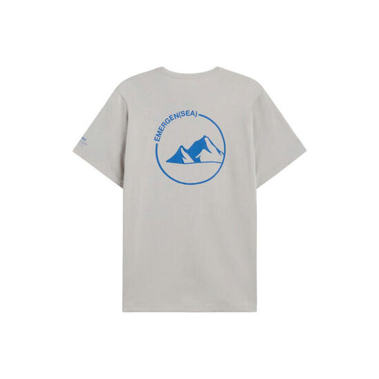 Camiseta Beige Ecoalf Chester T-Shirt Ice