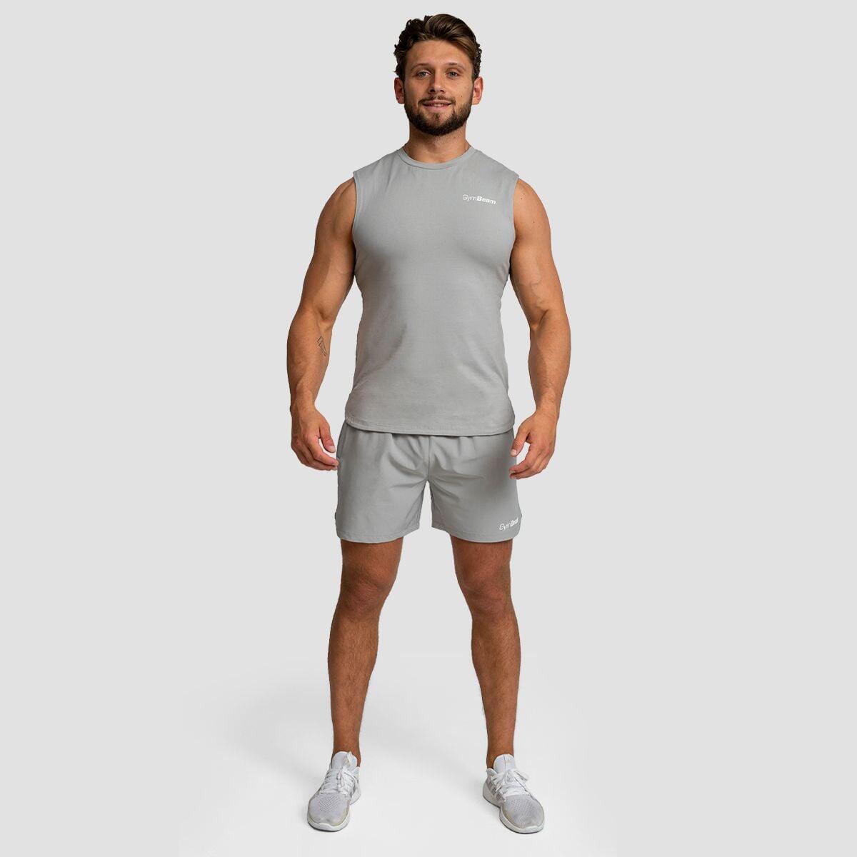 Uomo corsa pantaloncini ad asciugatura rapida Grey TRN 5/6