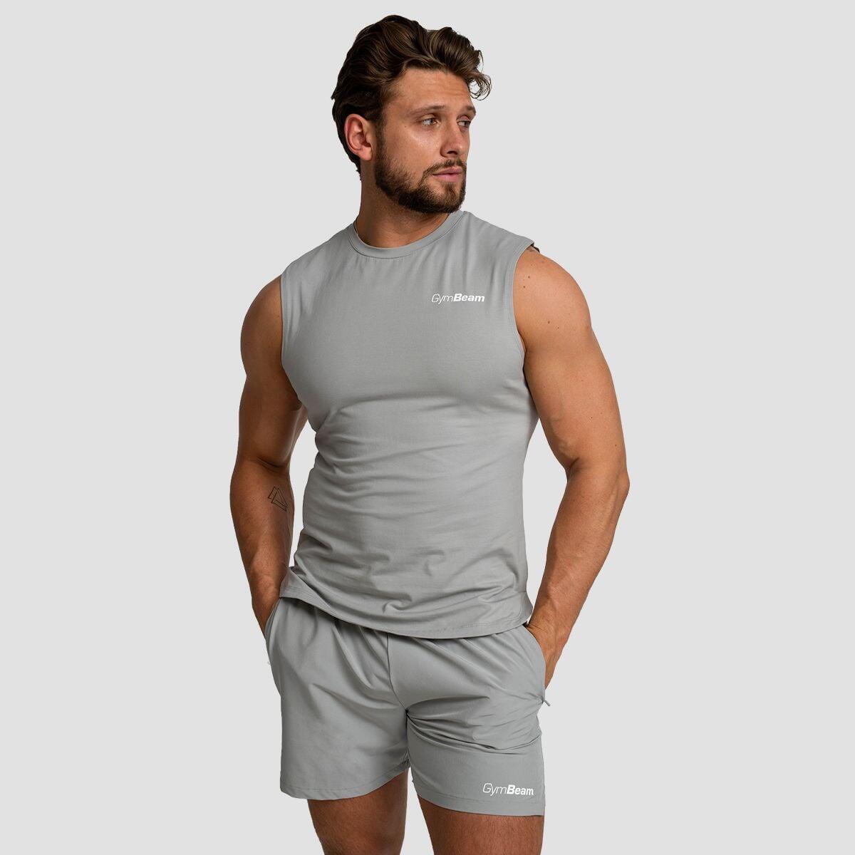 Uomo corsa pantaloncini ad asciugatura rapida Grey TRN 4/6