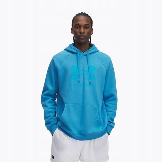 Bluza fitness męska UNDER ARMOUR Rival Fleece Logo Hoodie z kapturem