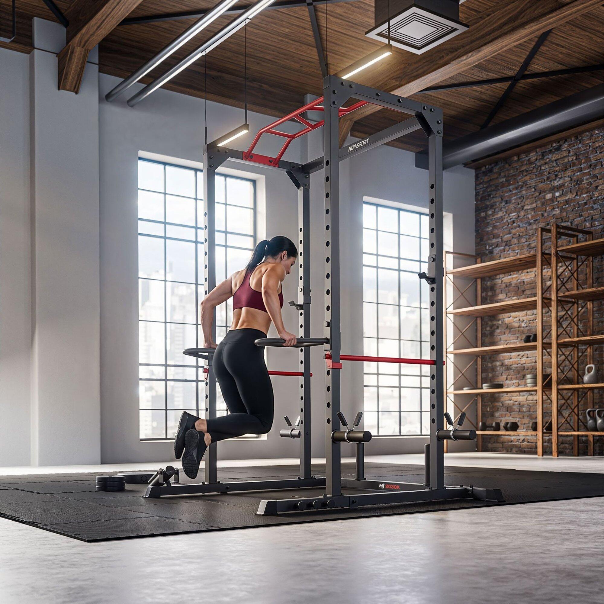 Klatka do treningu siłowego Power Rack Hop-Sport HS-2030K 5/7