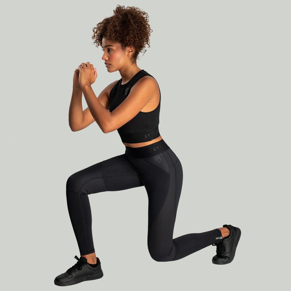 Donna fitness leggings estensibili neri Nebula 5/7