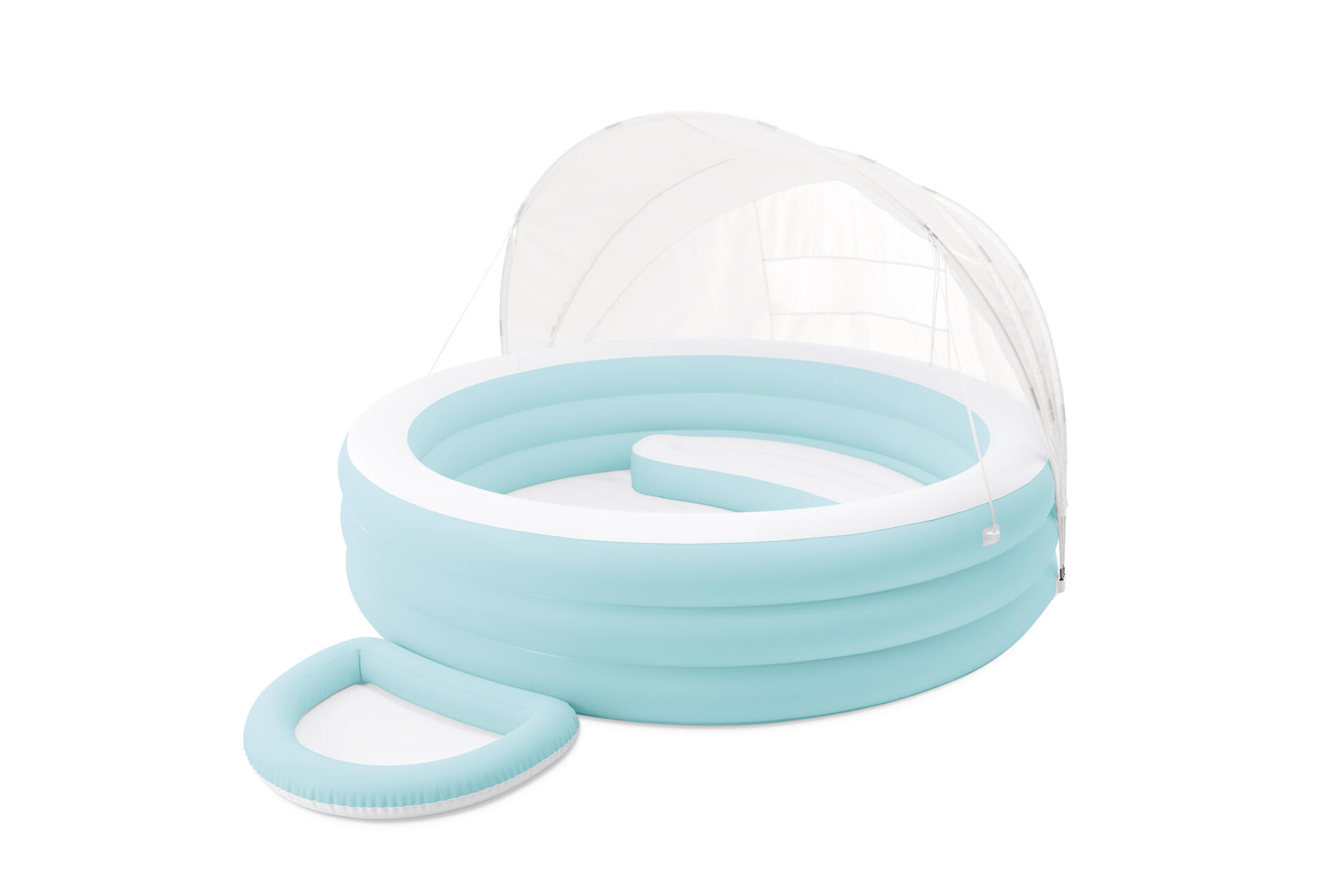 INTEX Bazén 57195 SWIM CENTER™ CANOPY LOUNGE POOL 277x221x137 cm