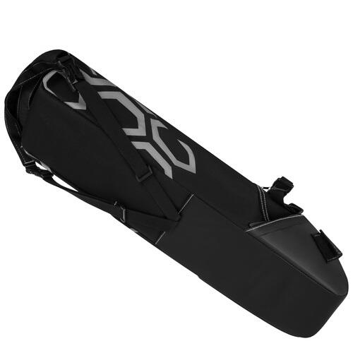 Sacoche de selle 12 litres imperméable réfléchissante noir 4/7