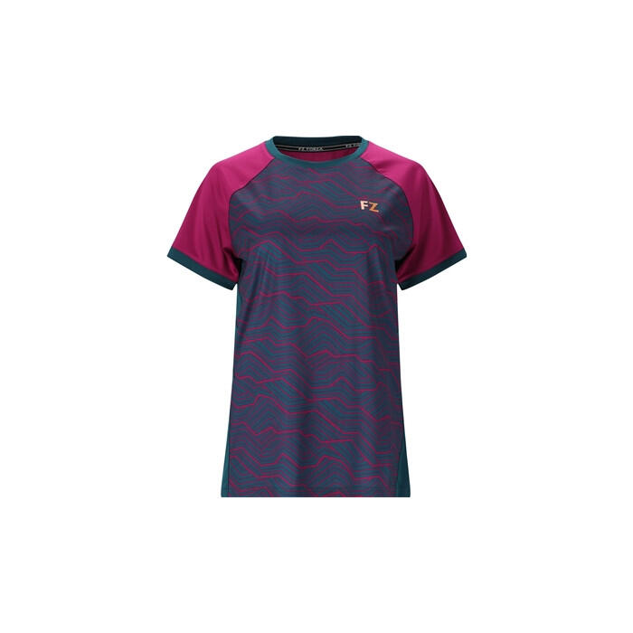 Tshirt FZ PR2508 W RASPBERRY 1/2
