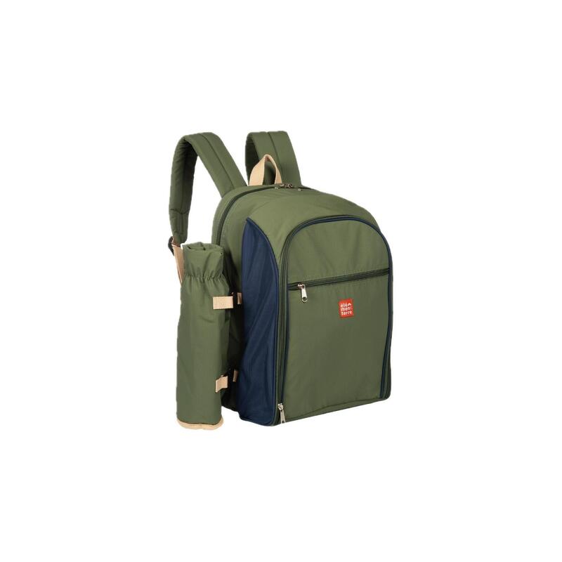 Sac à dos isotherme avec vaisselle Elementerre Chillex Vert