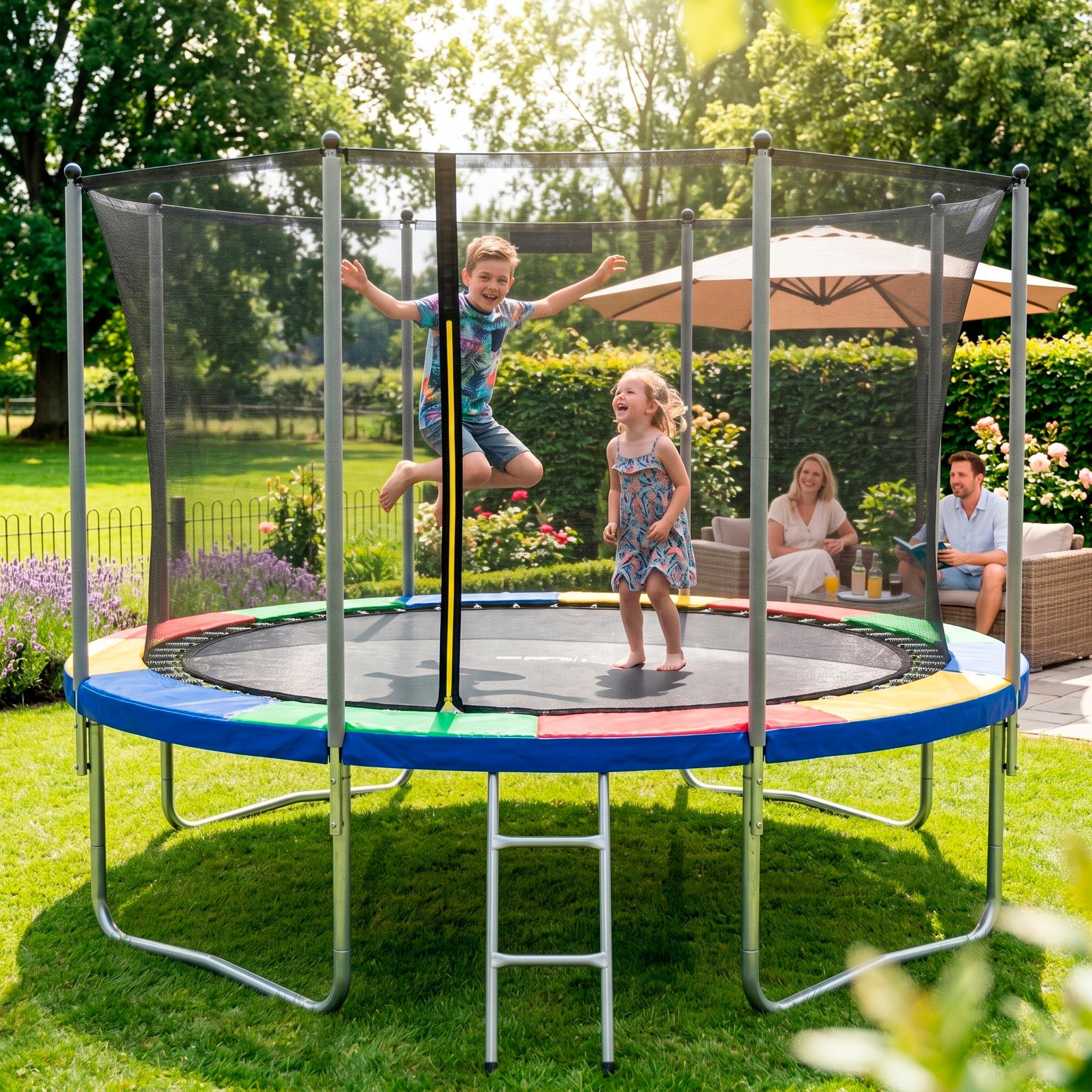 Osłona na sprężyny do trampoliny 244/250/252 cm 8FT multikolor 6/7