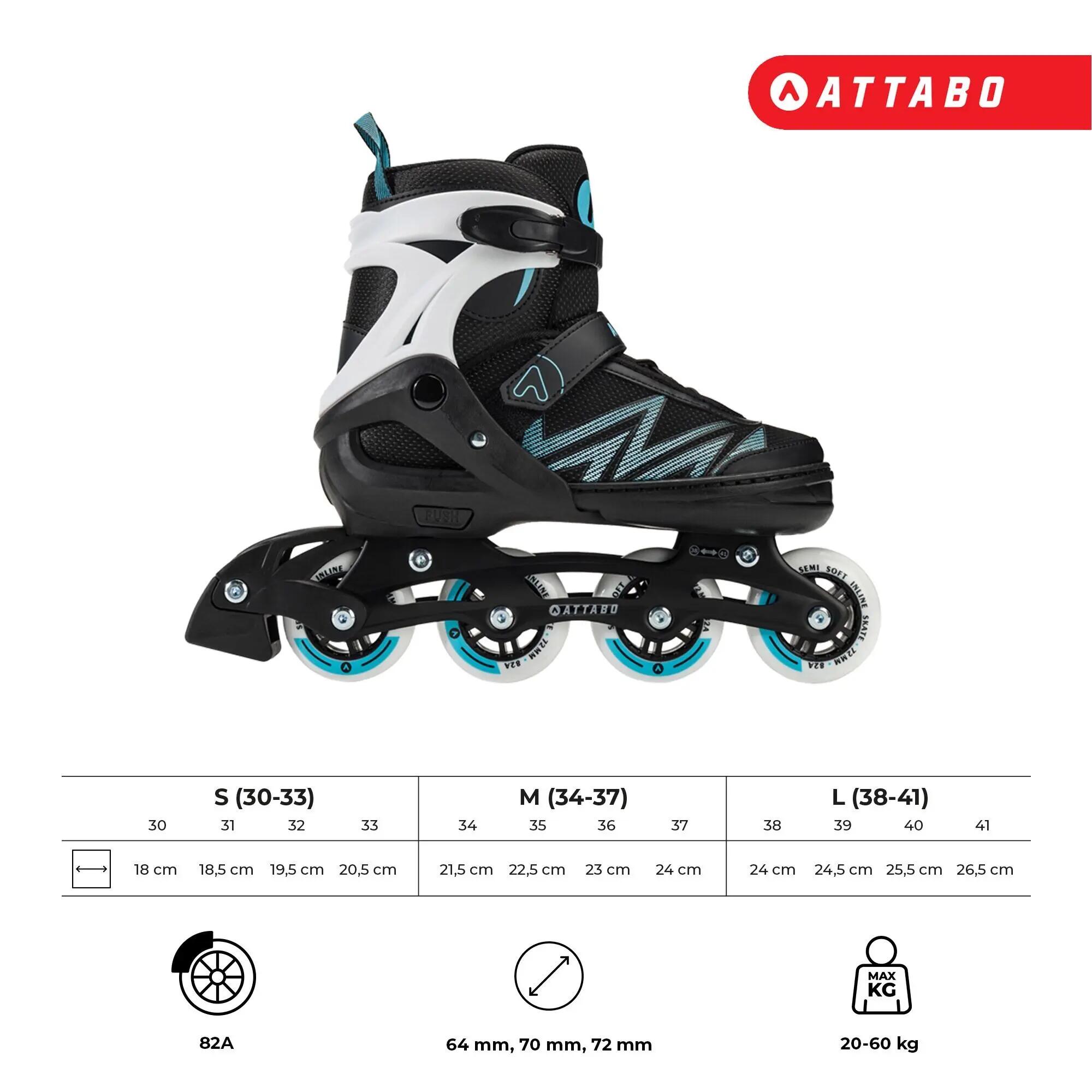 Patins à roues alignées pour enfants ATTABO 2 en 1 Kylo 2/7
