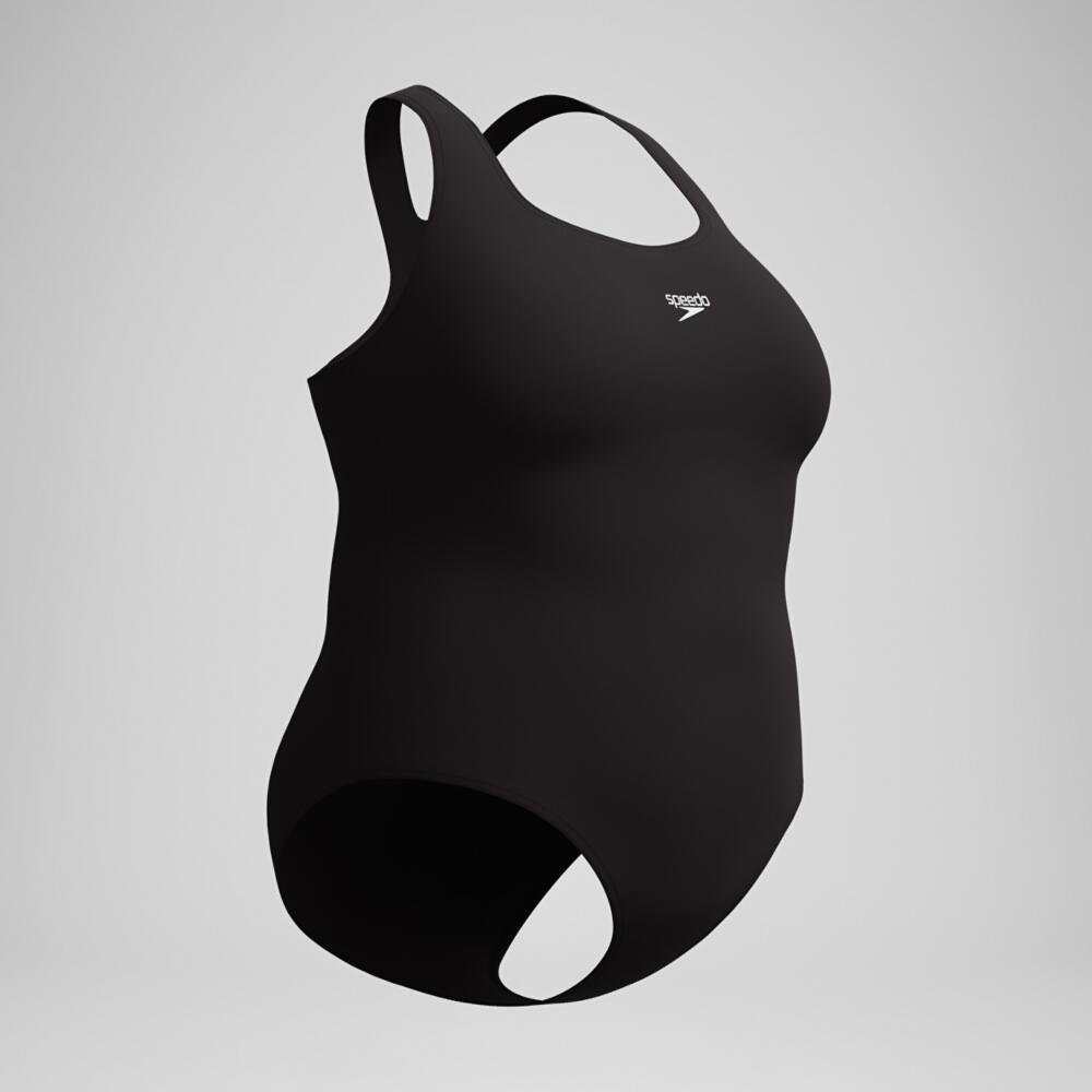 Speedo Damen Badeanzug Endurance+ Medalist Schwarz 2/7