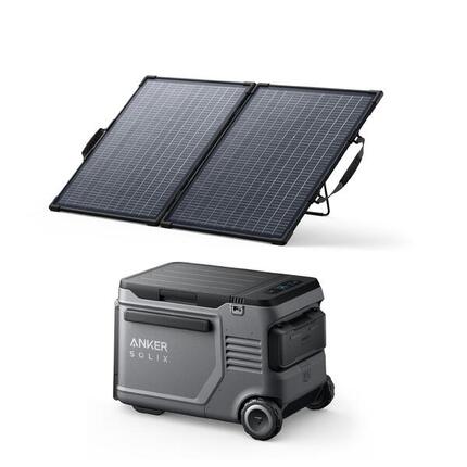 Zestaw lodówka turystyczna 40 L Anker EverFrost 2 + bifacjalny panelem 100 W