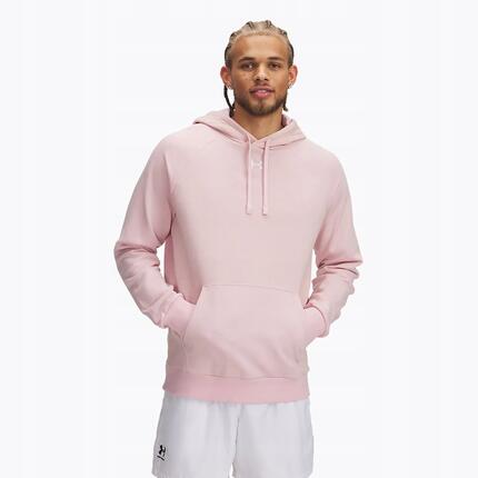 Bluza nierozpinana z kapturem męska błękitna Under Armour S