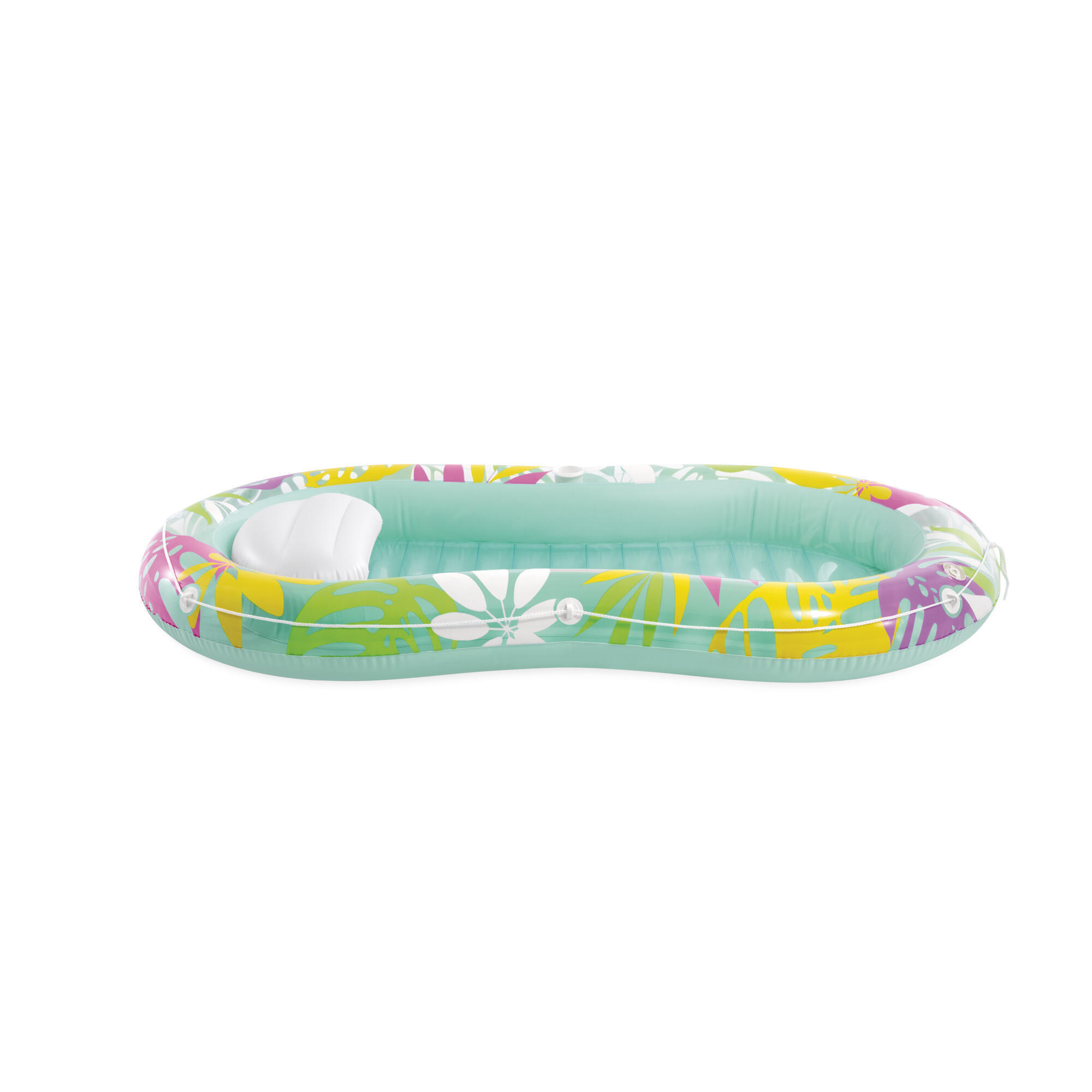 INTEX Nafukovací lehátko Intex 57803 TROPICAL OASIS LOUNGER 206x122 cm