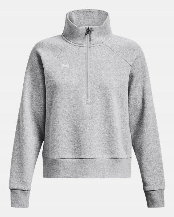 Bluza Damska Polarowa Under Armour Polar Damski Szary Rival Fleece 5/7