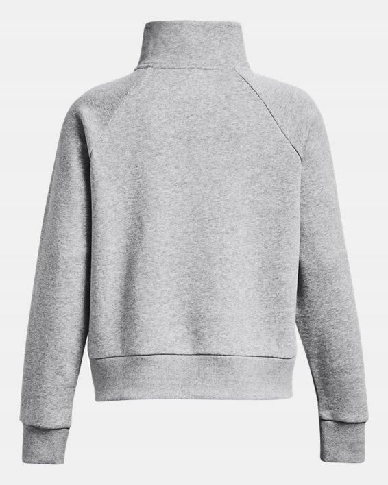 Bluza Damska Polarowa Under Armour Polar Damski Szary Rival Fleece 6/7