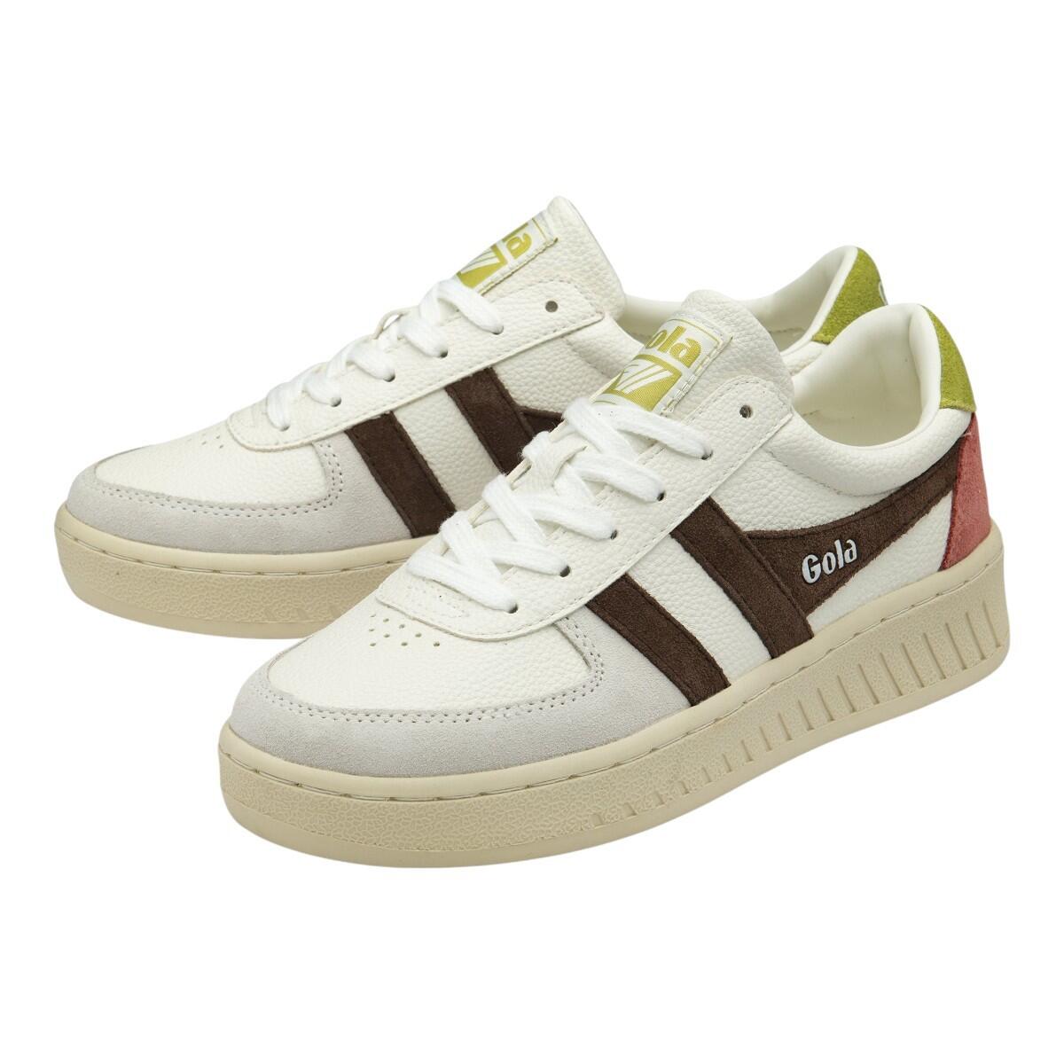 Baskets Femme Baskets Gola GRANDSLAM TRIDENT Blanc Gola 3/7