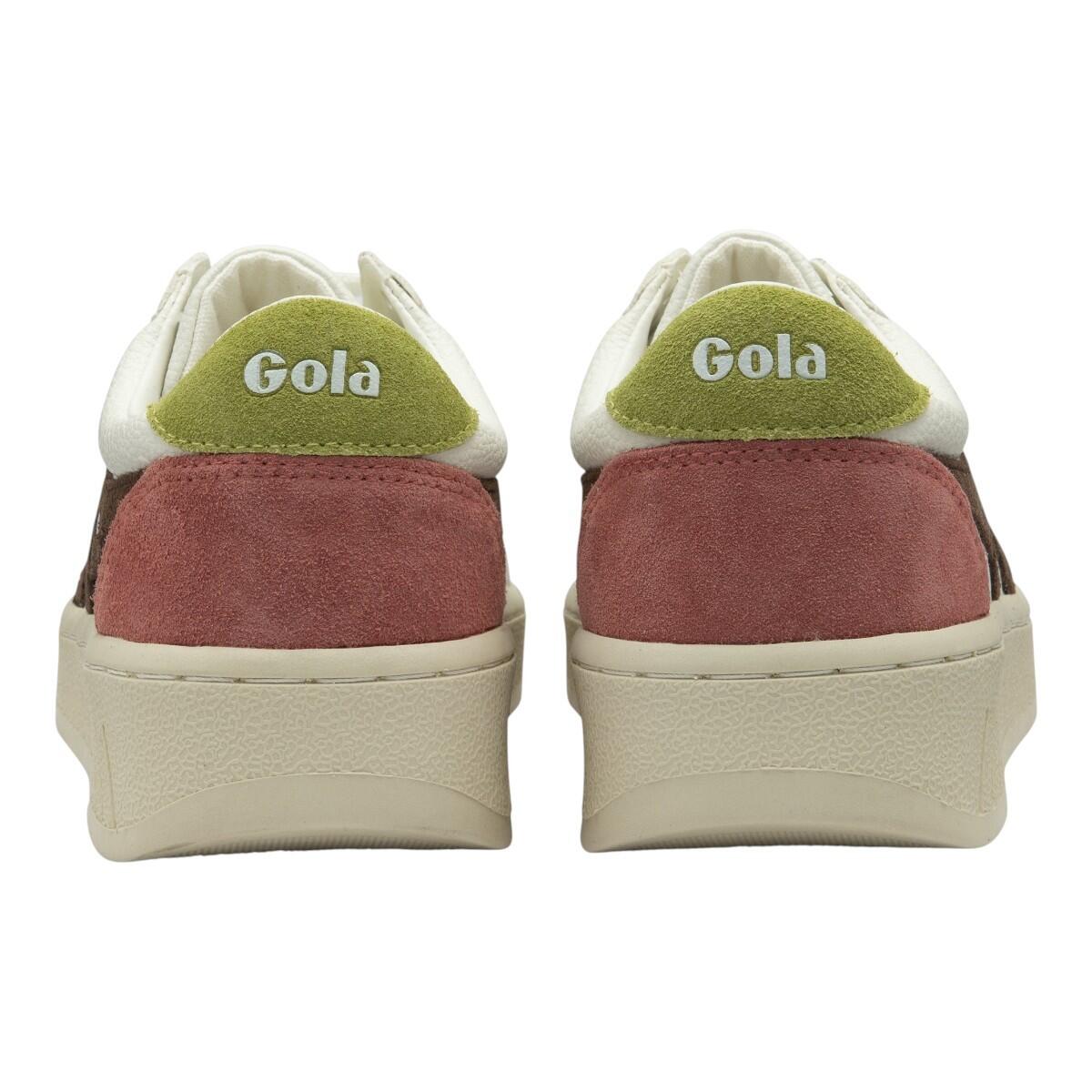 Baskets Femme Baskets Gola GRANDSLAM TRIDENT Blanc Gola 4/7