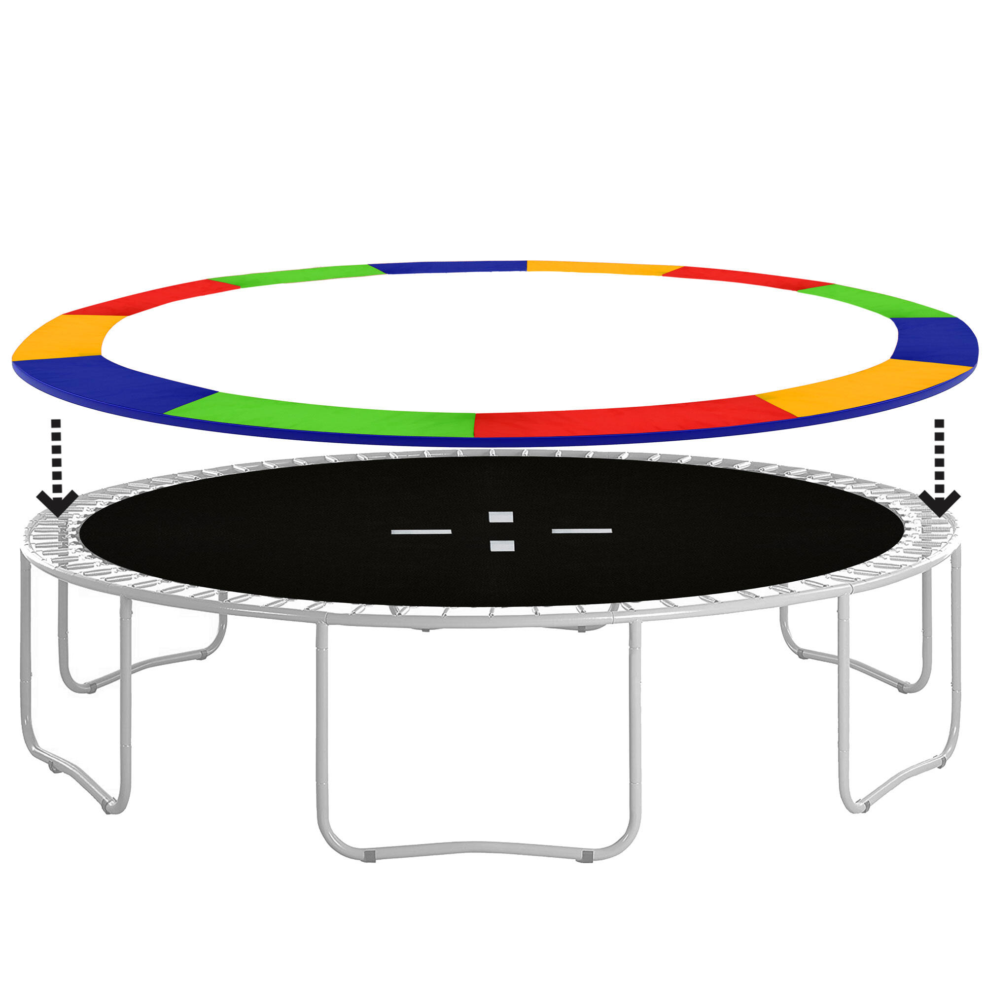 Osłona na sprężyny trampoliny 13FT Springos 6/7