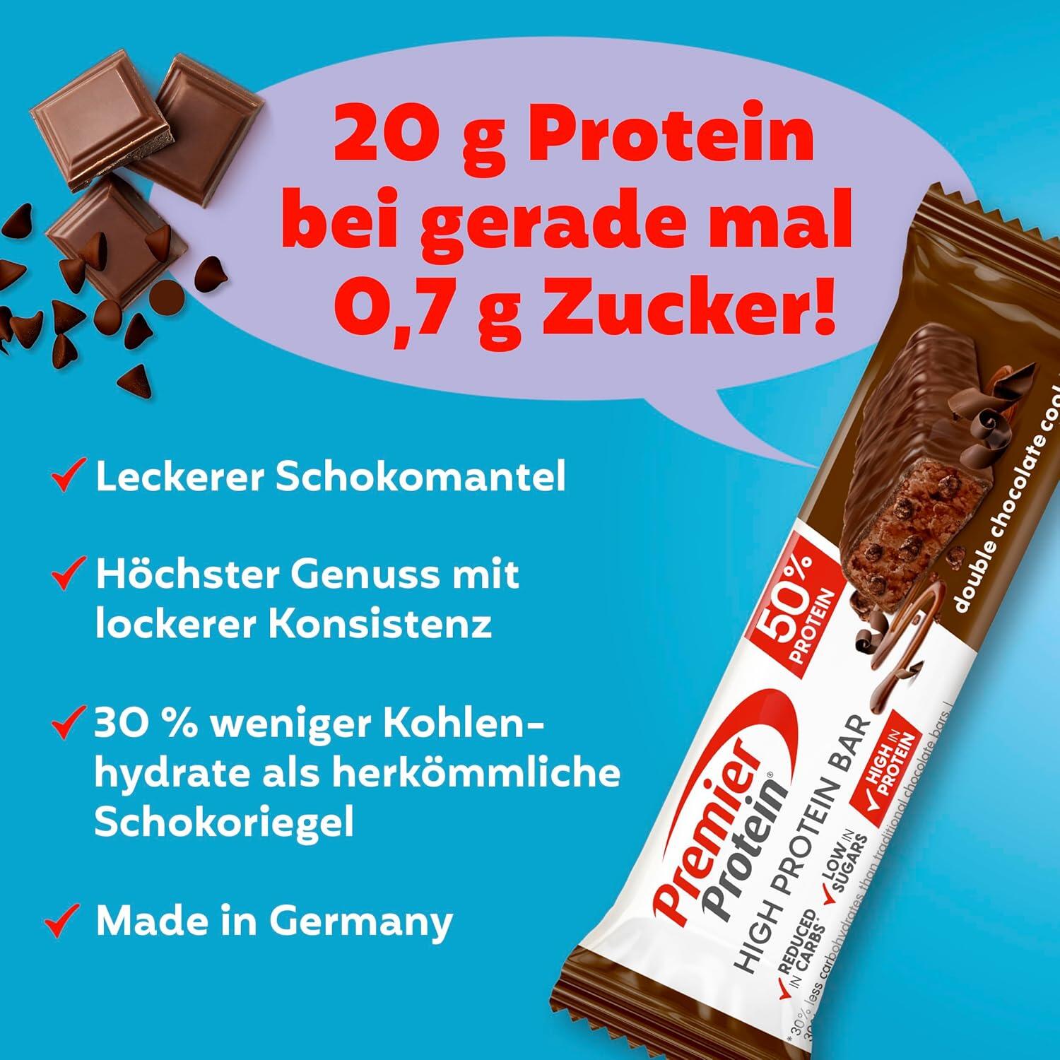 High Protein Bar 50% 40g Premier Protein (lot de 16) 2/5