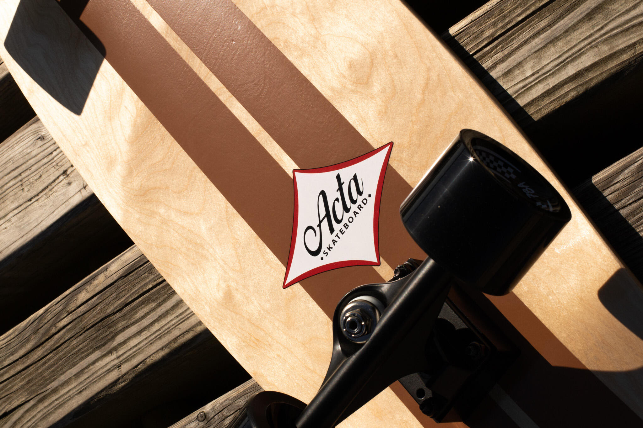 ACTA Surfskate Timber 31" – Madeira Natural - Prancha de Surfskate de 7 Camadas 4/6