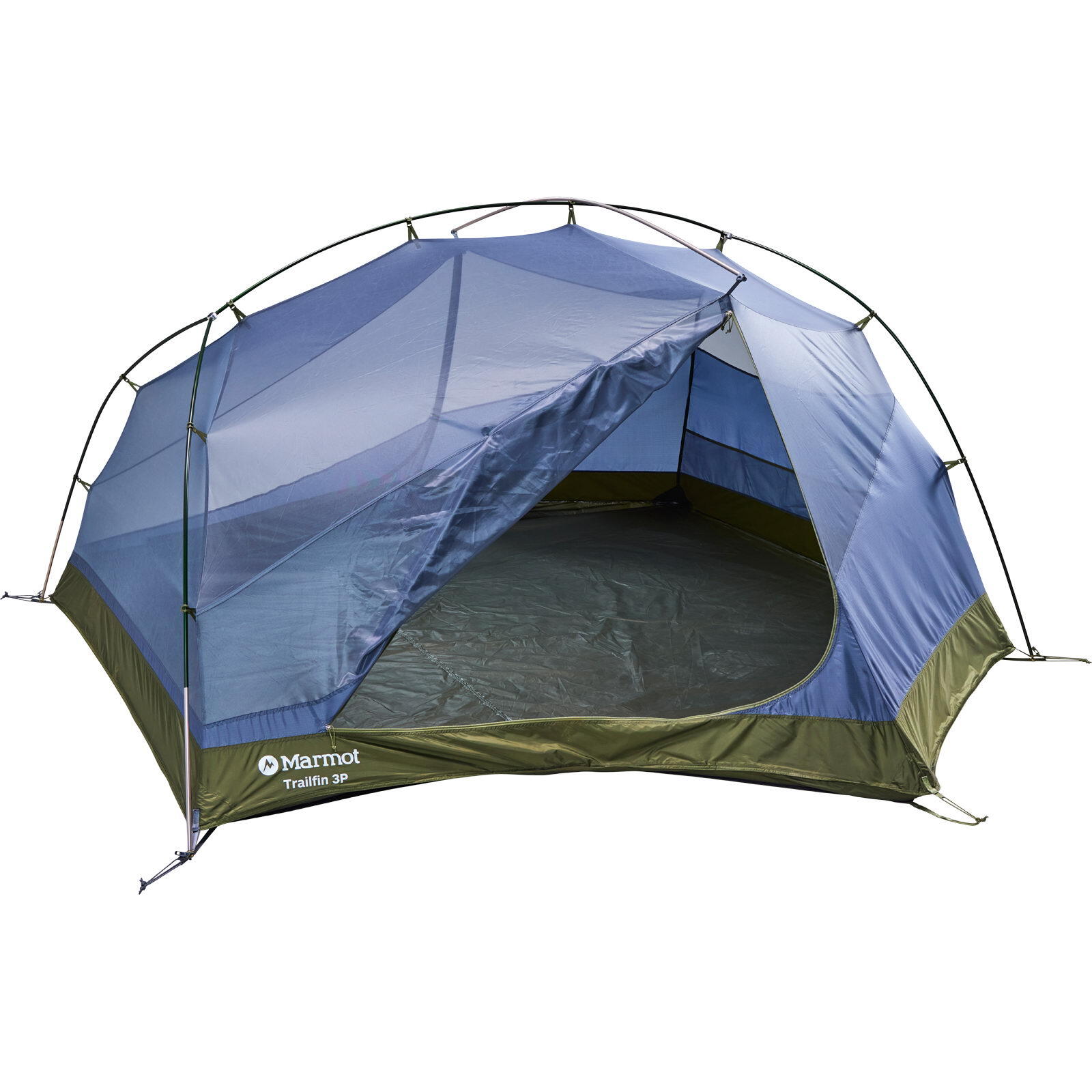 3-Personen-Zelt Trailfin 3P olive grove-nori 6/7