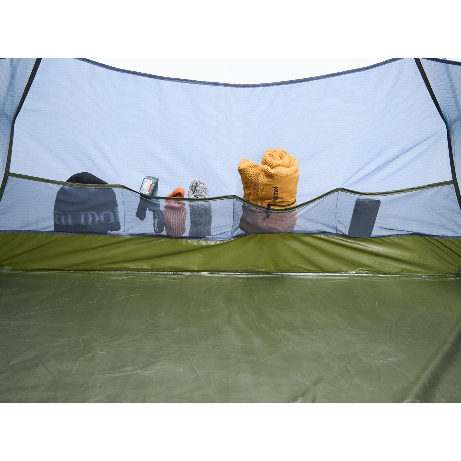 3-Personen-Zelt Trailfin 3P olive grove-nori 7/7