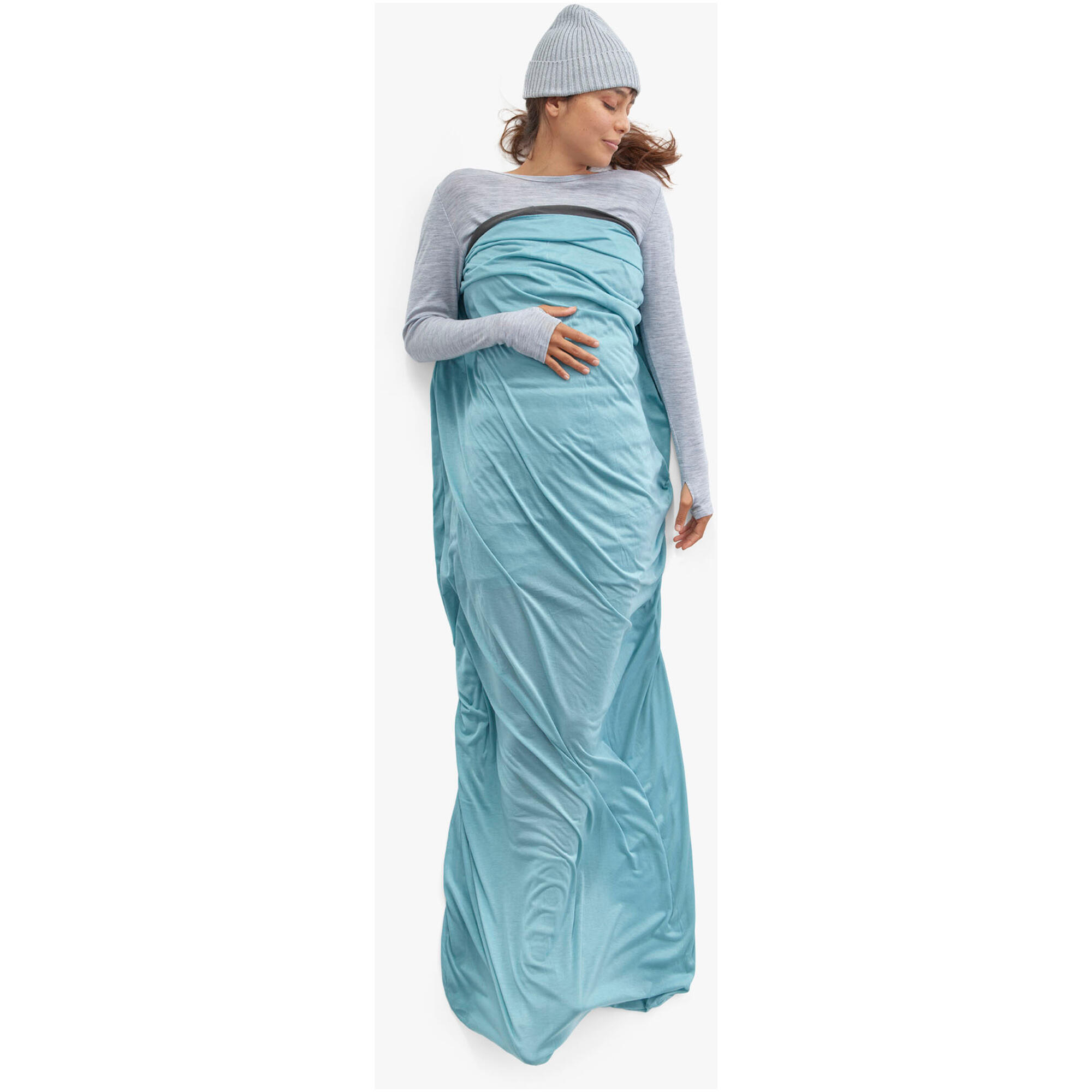 Doublure de sac de couchage Sea to Summit Comfort Blend rectangulaire 3/4