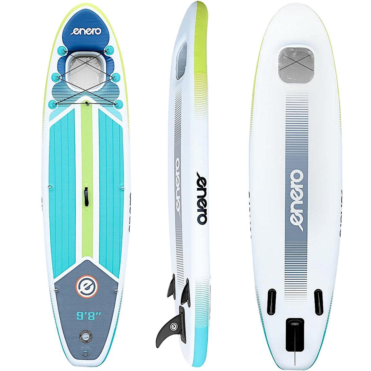 Set: Aufblasbares SUP-Board mit Sichtfenster 320X81X15CM 2/7