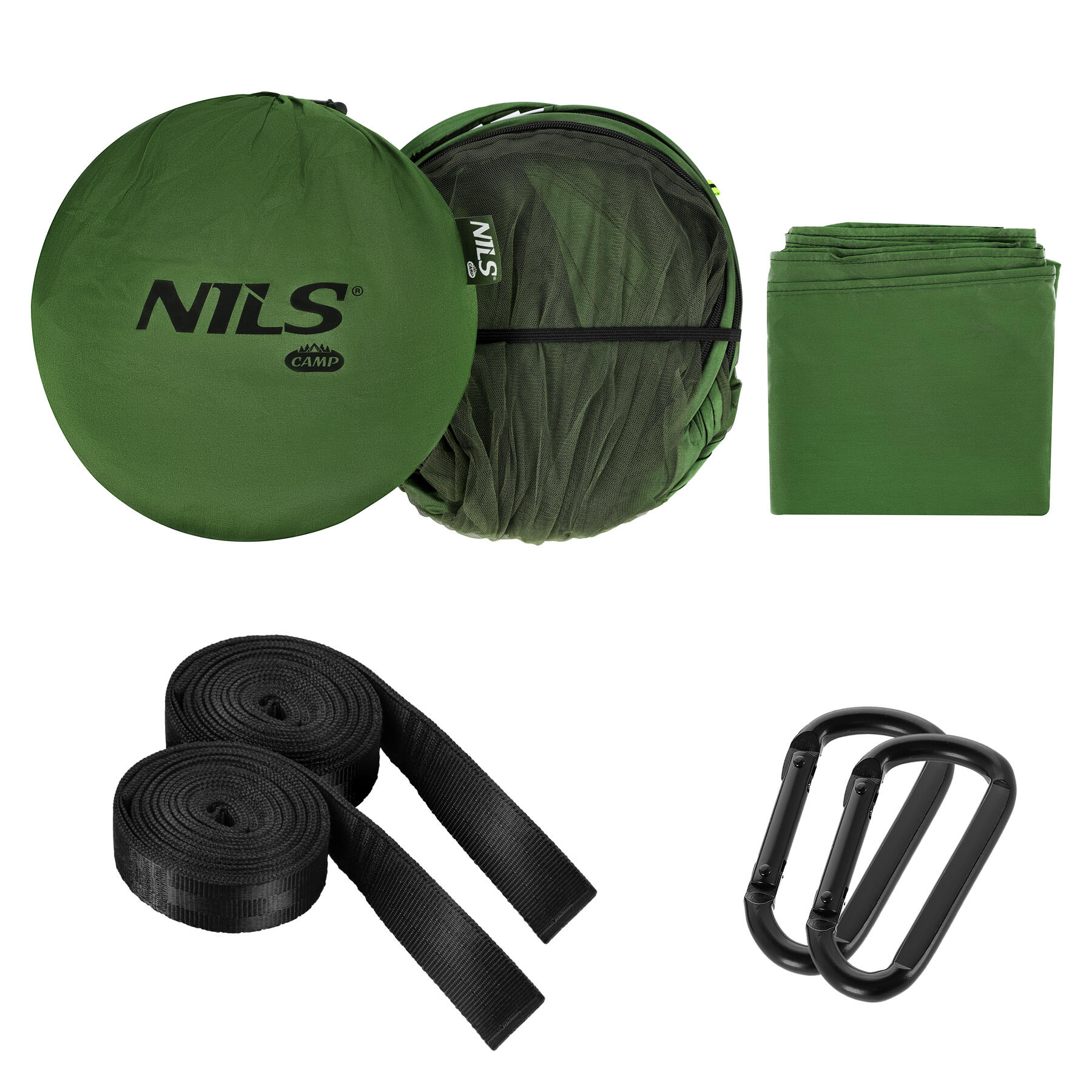 Hamac de voyage avec moustiquaire NILS CAMP NC3117 7/7
