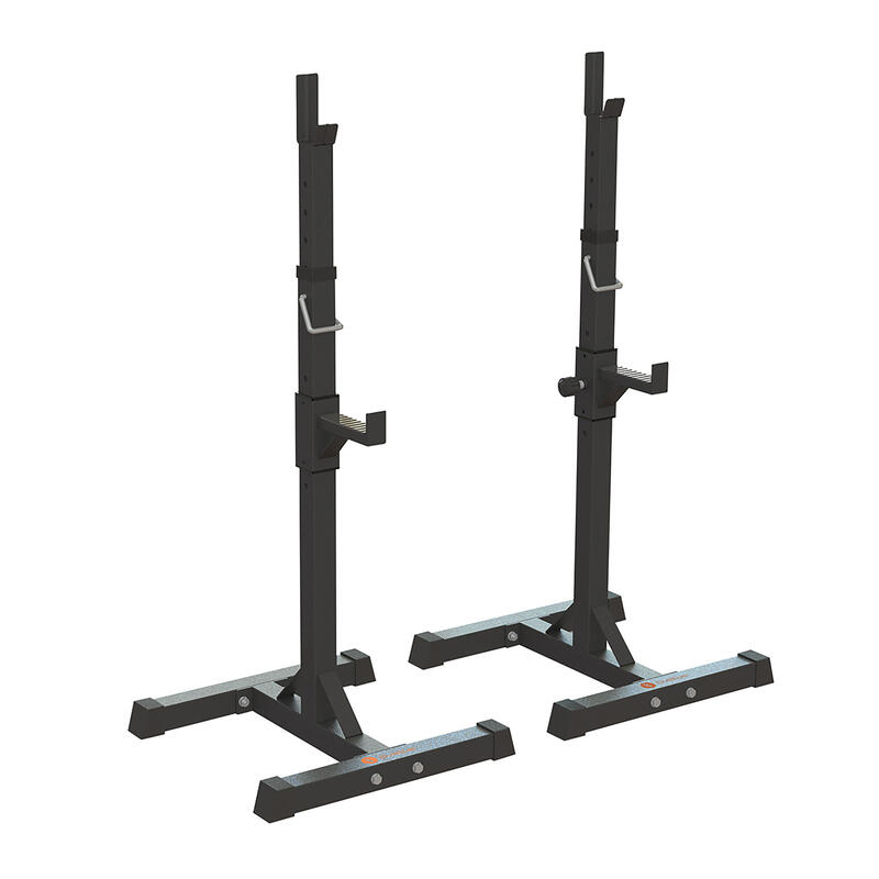 Suport bara Half-Rack independent, 120 kg, Sveltus