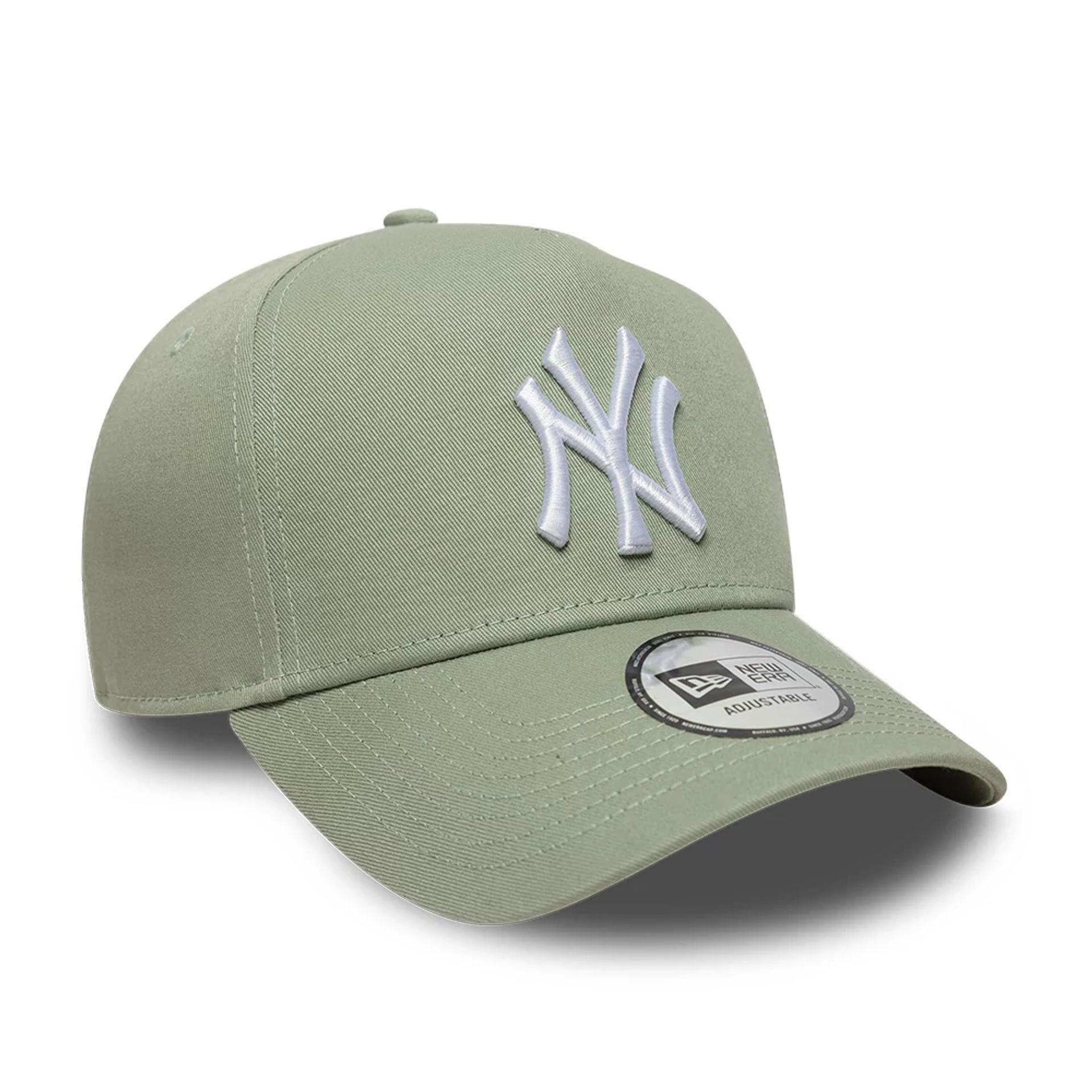 New Era 9FORTY Cap MLB New York Yankees League Essential pastel green 3/5