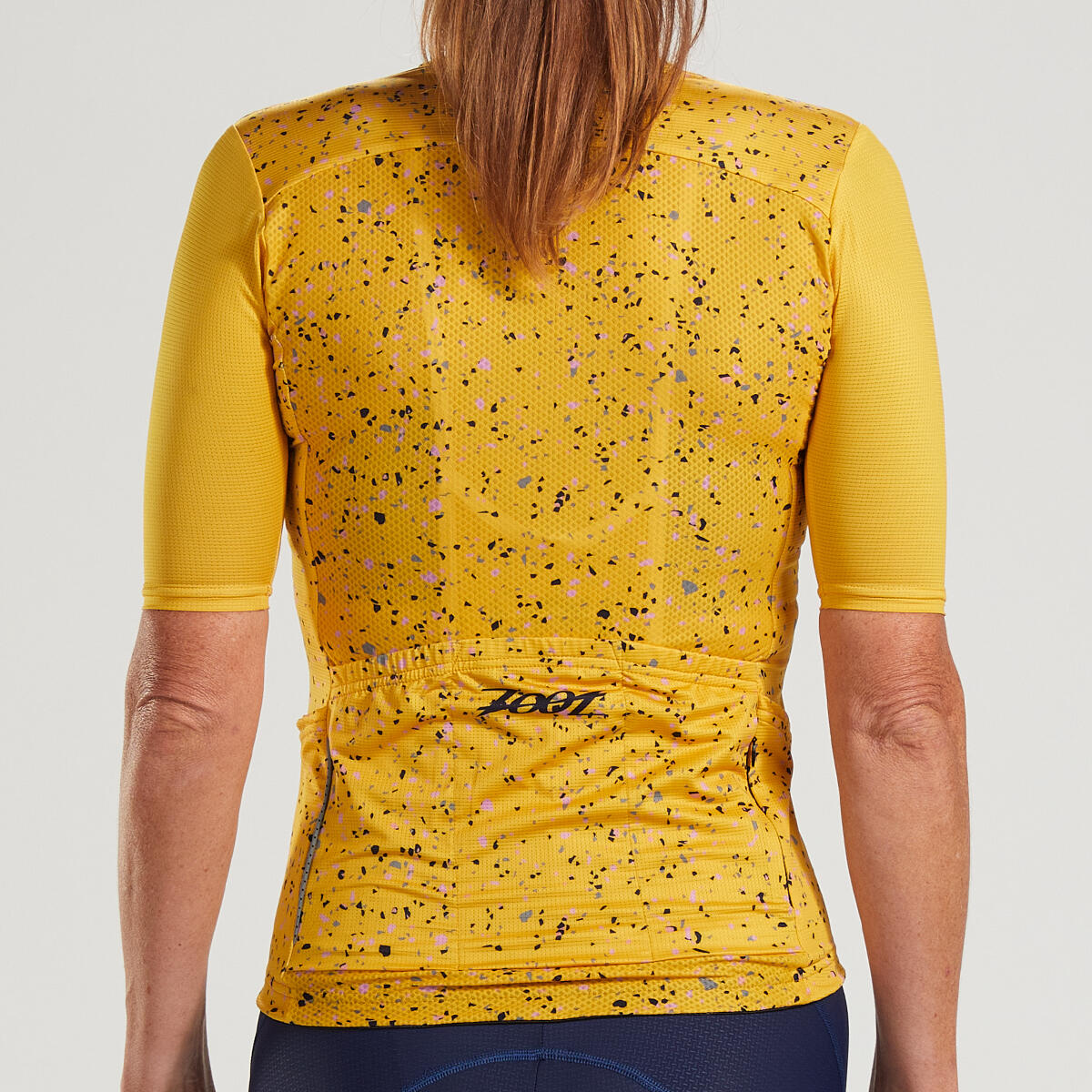 Maillot Ciclismo manga corta Mujer ZOOT RECON-MARIGOLD Amarillo 2/5