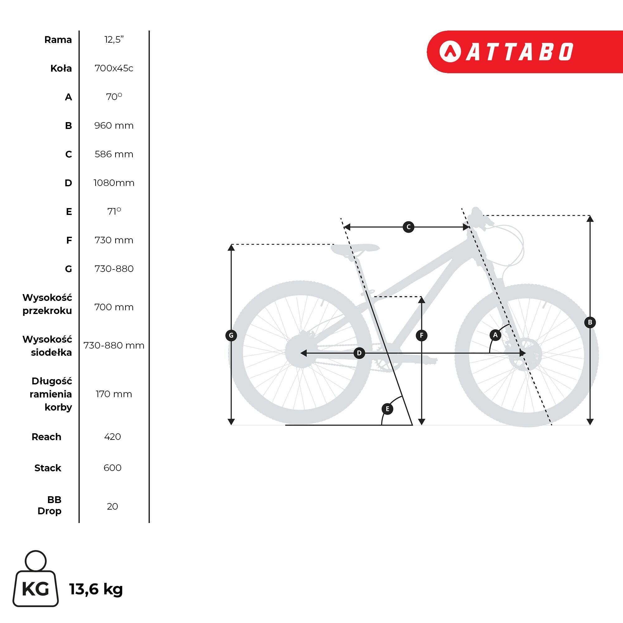 Rower dirtowy młodzieżowy ATTABO PERT 2.0 26" 2/7