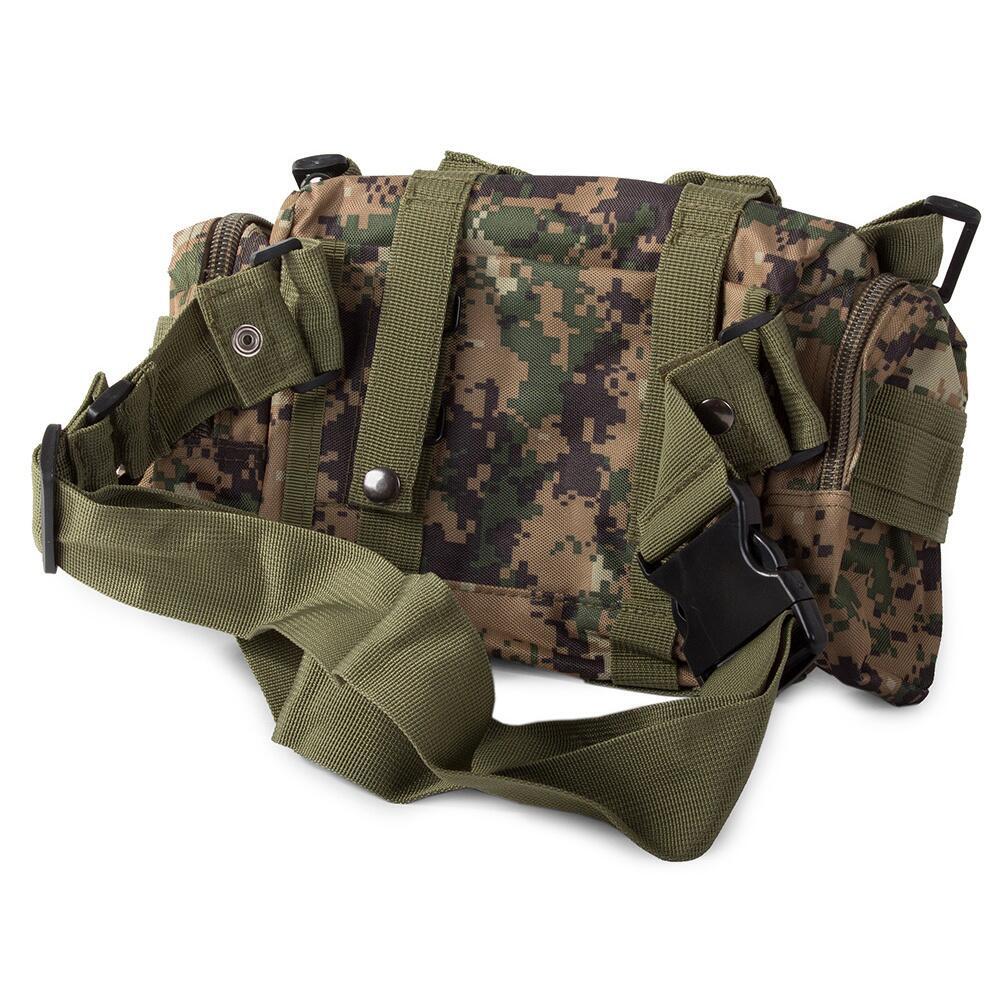 Mochila táctica de supervivencia con estampado de camuflaje, 48,5 litros 4/7