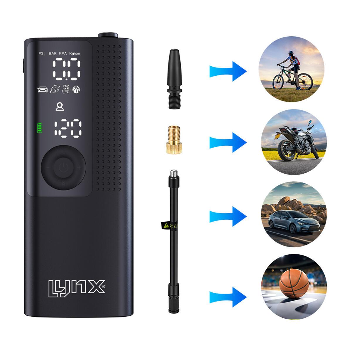 Compresseur E-Blow 2 - Noir 3/3
