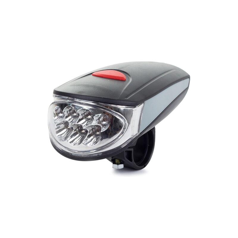 Set lumini bicicletă, far și stop LED - Baterii