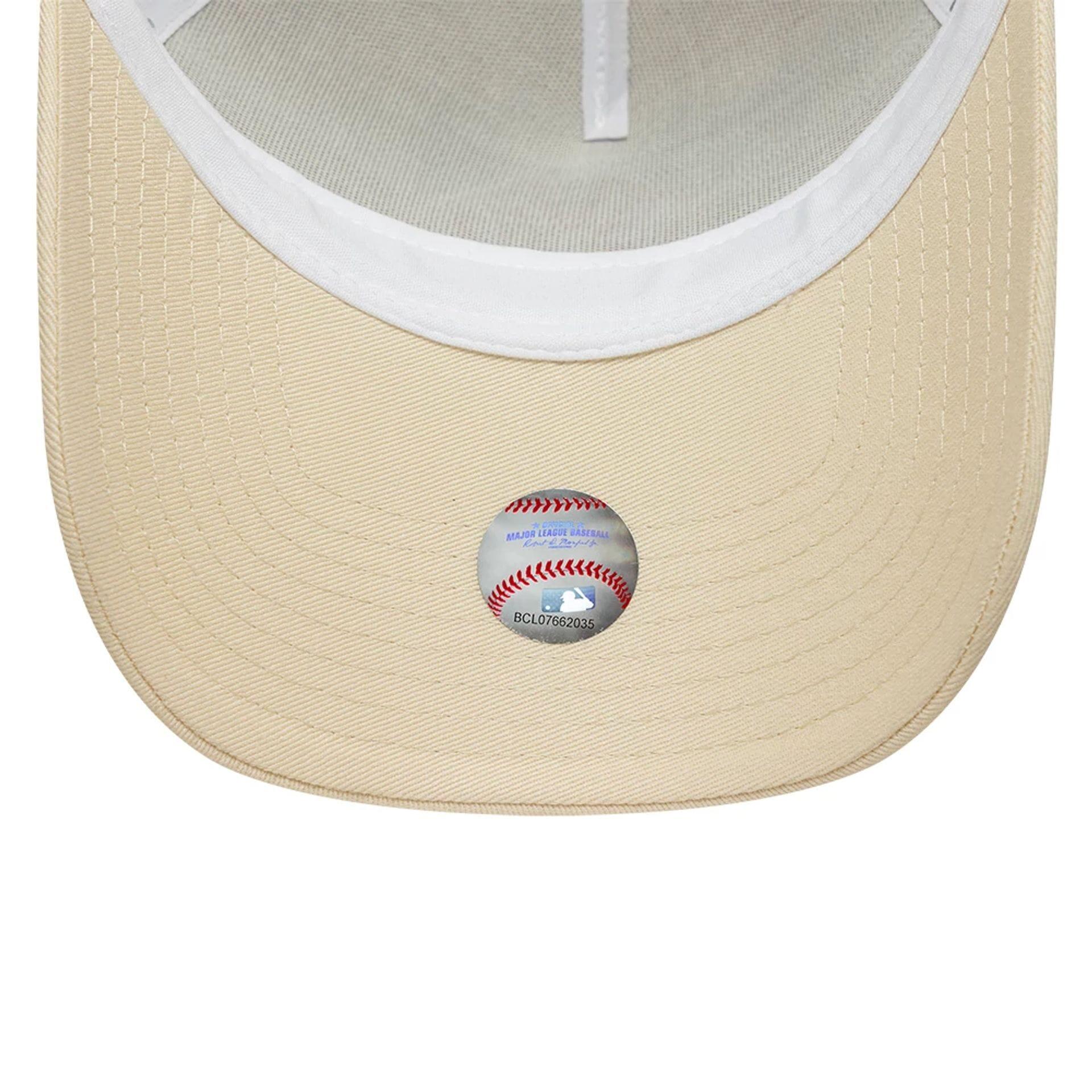 New Era 9FORTY Trucker Cap MLB New York Yankees Outline hellbeige 5/5