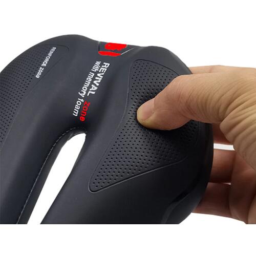 Selle Confort Soft 28x15cm Femmes/Hommes Noir 5/7