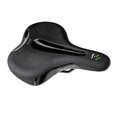 Fietszadel zacht dames comfortabele en ergonomische zit