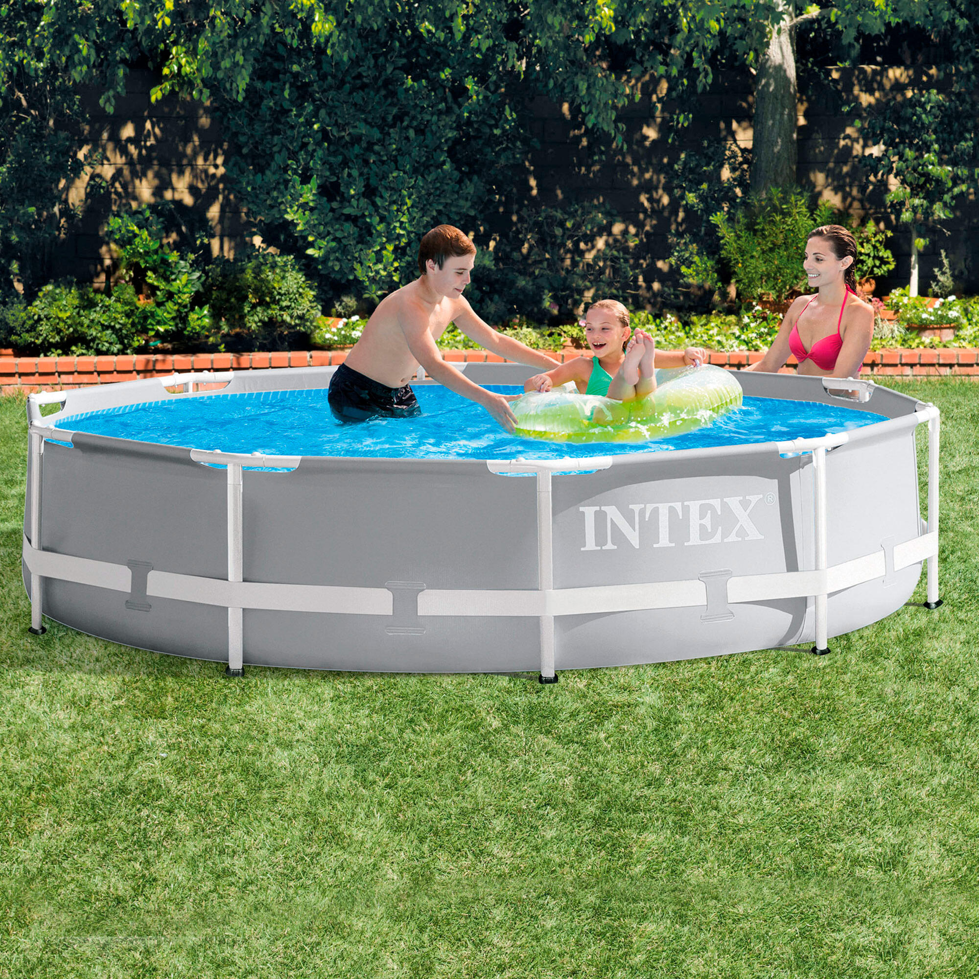 Ø 305 x 76 cm Intex Prism Frame Piscine Ronde 2/7