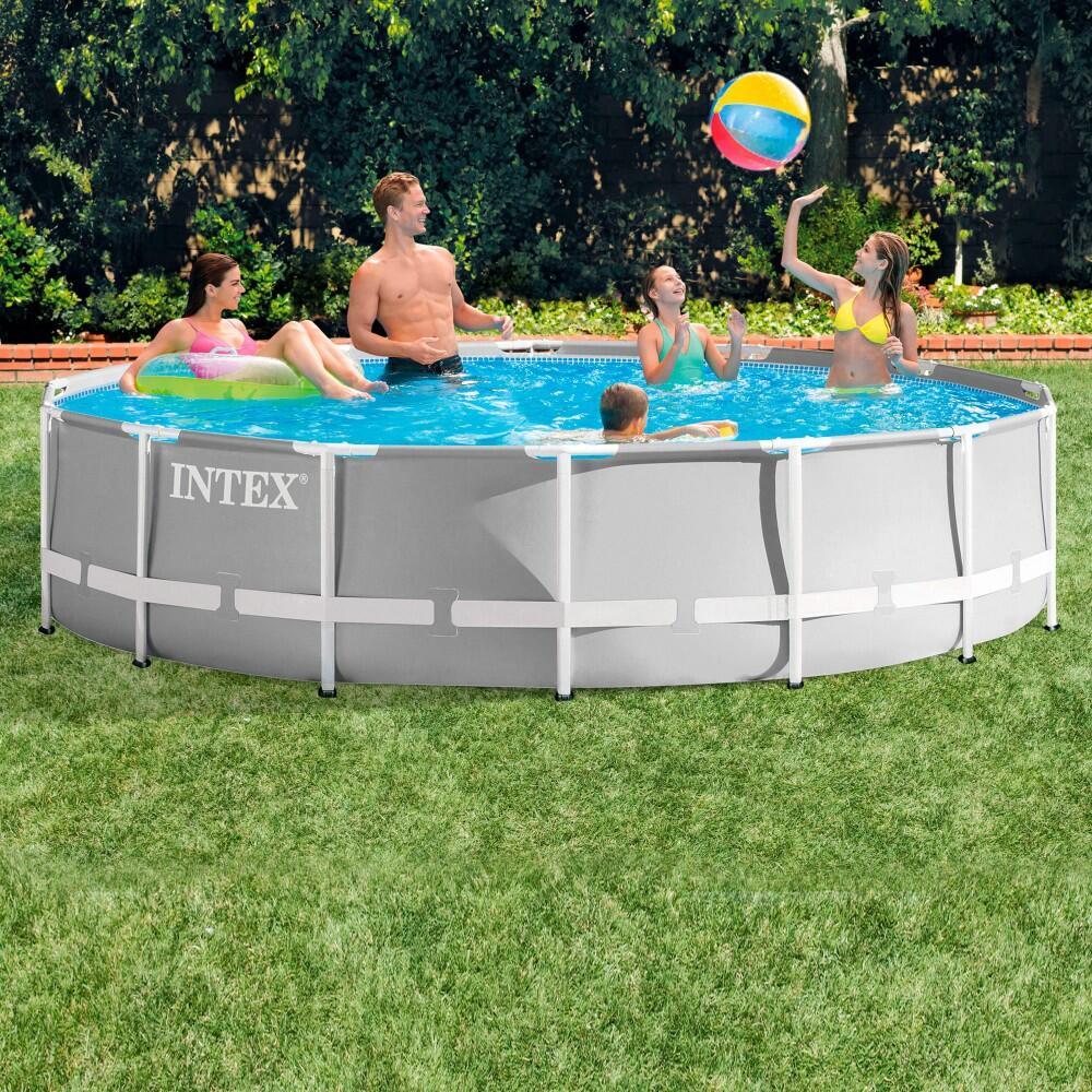 Intex 26724NP - Piscina Prisma Frame, Kit completo, 457x107 cm 2/5